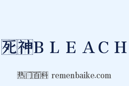 死神BLEACH是什么意思的图片